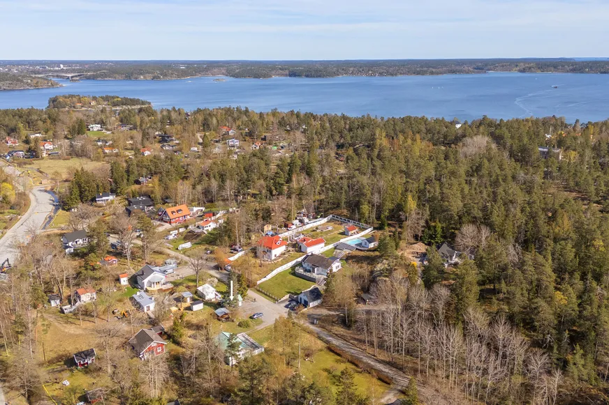 Tomt, Oxbärsvägen 5, Gustavsvik, Nacka