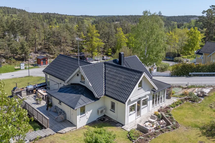Villa, Gösta Ekmans väg 18, Eriksvik, Nacka