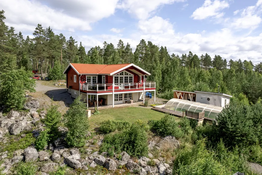 Villa, Borkastrand 123, Hudiksvall